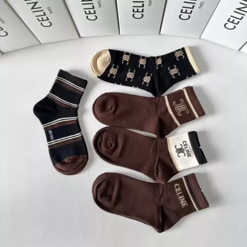 Replica Celine Socks #1332490 $27.00 USD for Wholesale