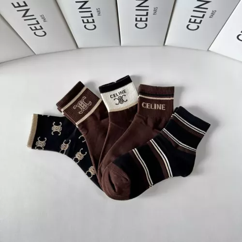 Replica Celine Socks #1332490 $27.00 USD for Wholesale