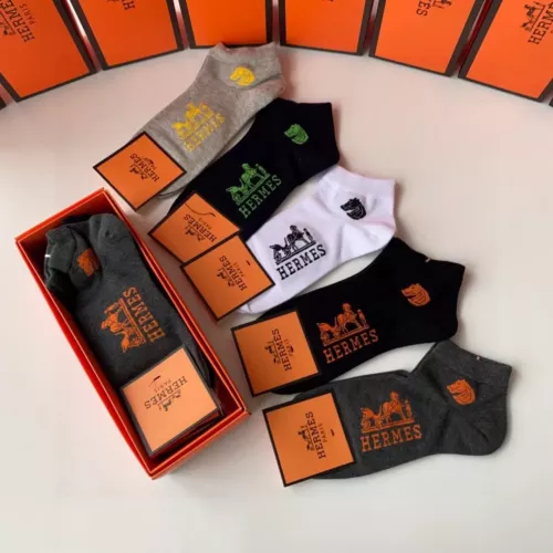 Replica Hermes Socks #1332499 $27.00 USD for Wholesale