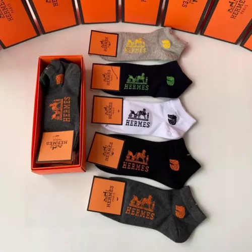 Replica Hermes Socks #1332499 $27.00 USD for Wholesale
