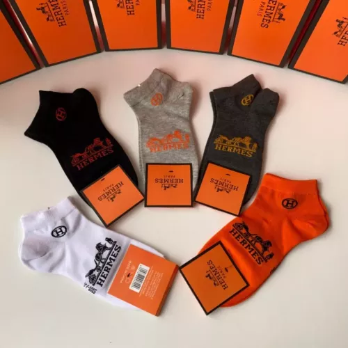Replica Hermes Socks #1332500 $27.00 USD for Wholesale