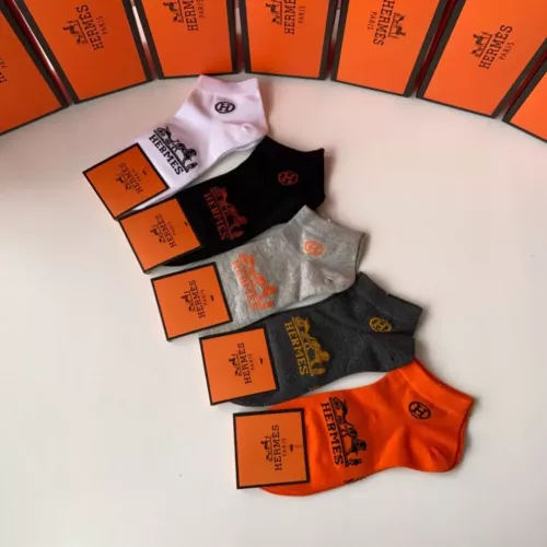 Replica Hermes Socks #1332500 $27.00 USD for Wholesale