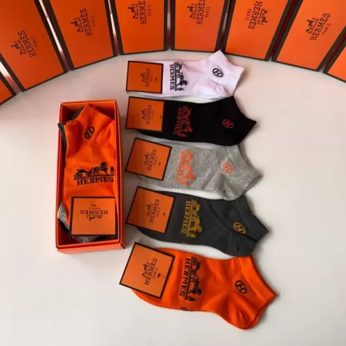 Replica Hermes Socks #1332500 $27.00 USD for Wholesale