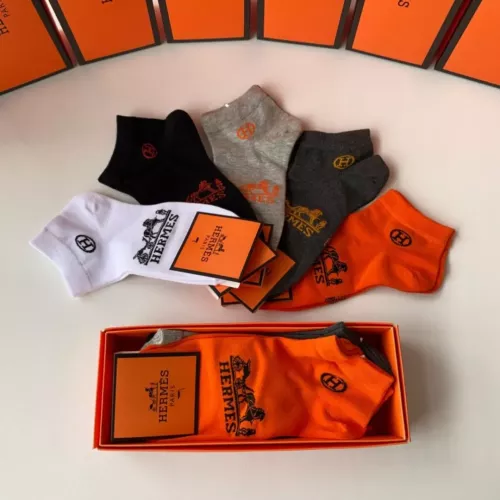 Replica Hermes Socks #1332500 $27.00 USD for Wholesale