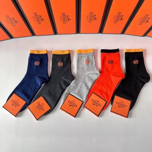 Replica Hermes Socks #1332502 $29.00 USD for Wholesale