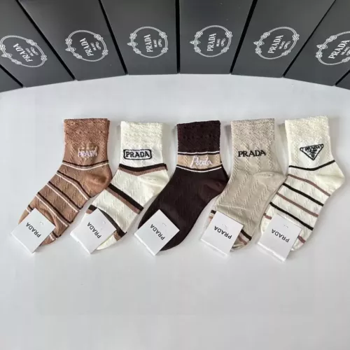 Replica Prada Socks #1332504 $27.00 USD for Wholesale