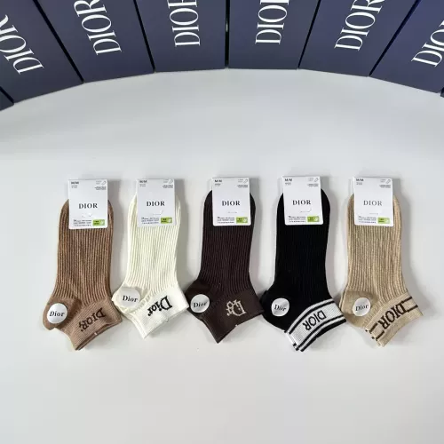 Replica Christian Dior Socks #1332507 $27.00 USD for Wholesale