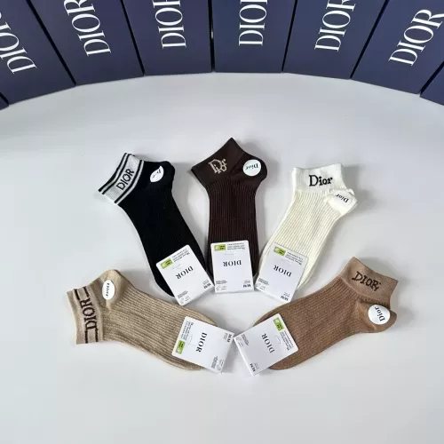 Replica Christian Dior Socks #1332507 $27.00 USD for Wholesale