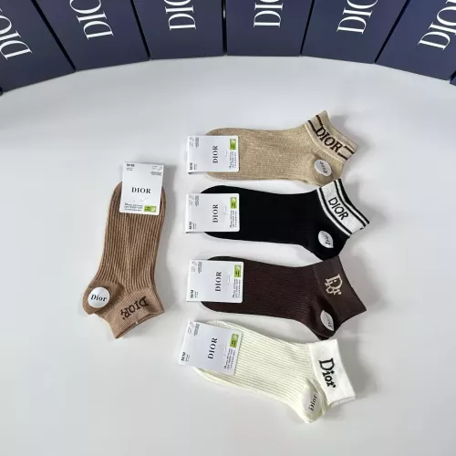 Replica Christian Dior Socks #1332507 $27.00 USD for Wholesale