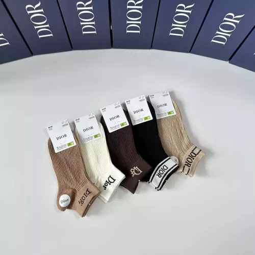 Replica Christian Dior Socks #1332507 $27.00 USD for Wholesale
