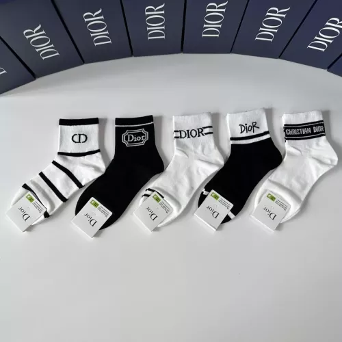 Replica Christian Dior Socks #1332508 $27.00 USD for Wholesale