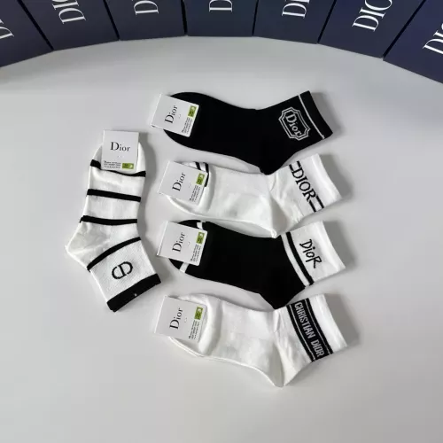 Replica Christian Dior Socks #1332508 $27.00 USD for Wholesale