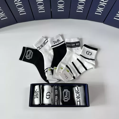 Replica Christian Dior Socks #1332508 $27.00 USD for Wholesale