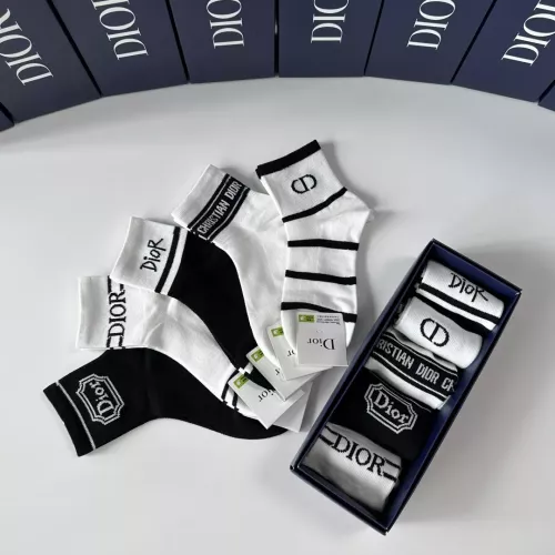Replica Christian Dior Socks #1332508 $27.00 USD for Wholesale