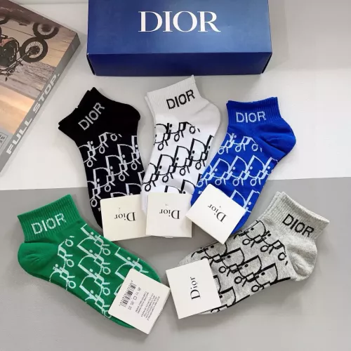 Replica Christian Dior Socks #1332512 $27.00 USD for Wholesale