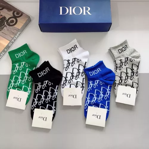 Replica Christian Dior Socks #1332512 $27.00 USD for Wholesale