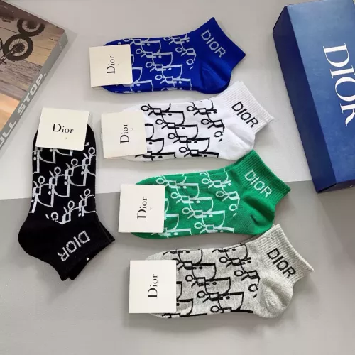 Replica Christian Dior Socks #1332512 $27.00 USD for Wholesale