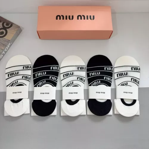 Replica MIU MIU Socks #1332513 $27.00 USD for Wholesale