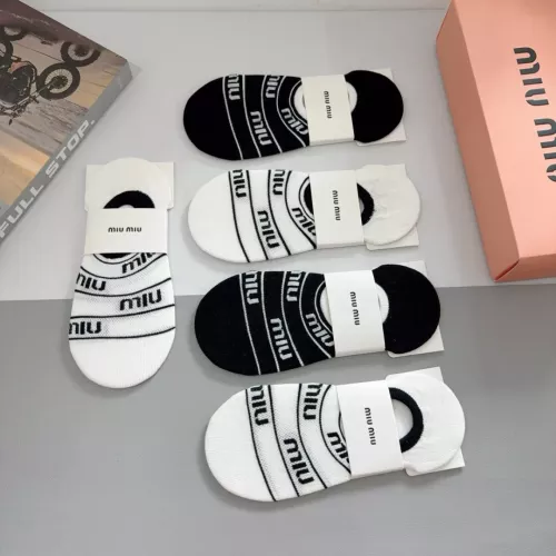 Replica MIU MIU Socks #1332513 $27.00 USD for Wholesale