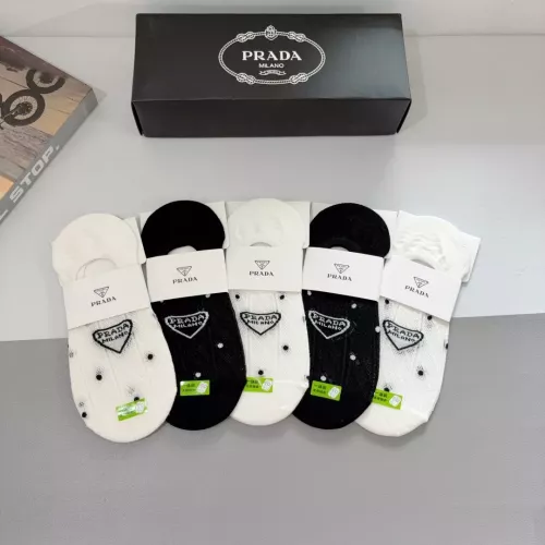 Replica Prada Socks #1332514 $27.00 USD for Wholesale
