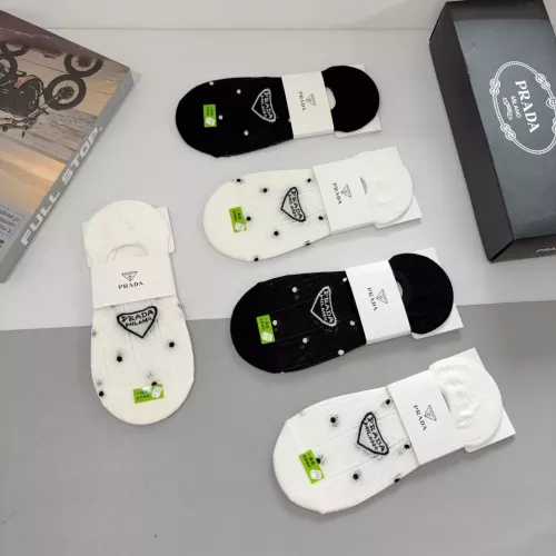 Replica Prada Socks #1332514 $27.00 USD for Wholesale