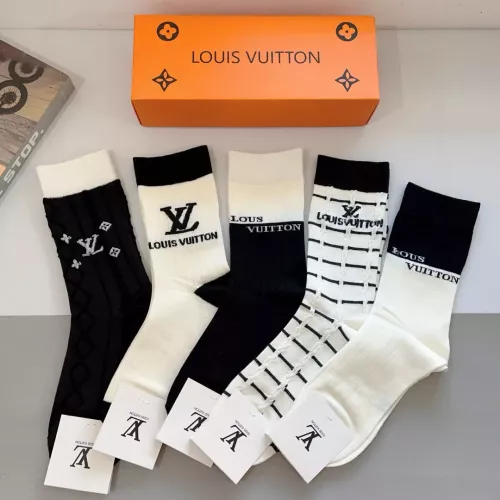 Replica Louis Vuitton LV Socks #1332517 $29.00 USD for Wholesale