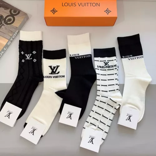 Replica Louis Vuitton LV Socks #1332517 $29.00 USD for Wholesale