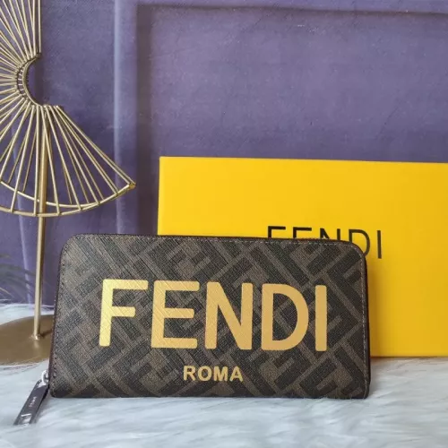 Cheap Fendi AAA Quality Wallet #1332636, $$72.00 USD On Fendi AAA+ Quality Wallet