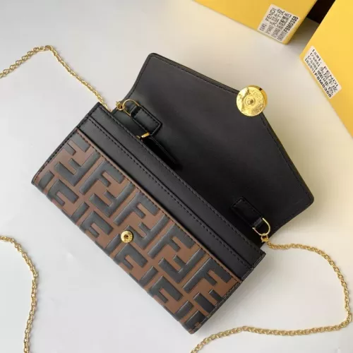 Replica Fendi AAA Quality Wallet For Women #1332642 $80.00 USD for Wholesale