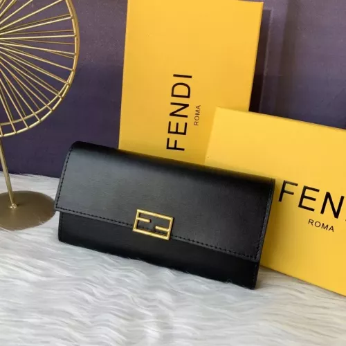 Cheap Fendi AAA Quality Wallet For Women #1332643, $$80.00 USD On Fendi AAA+ Quality Wallet