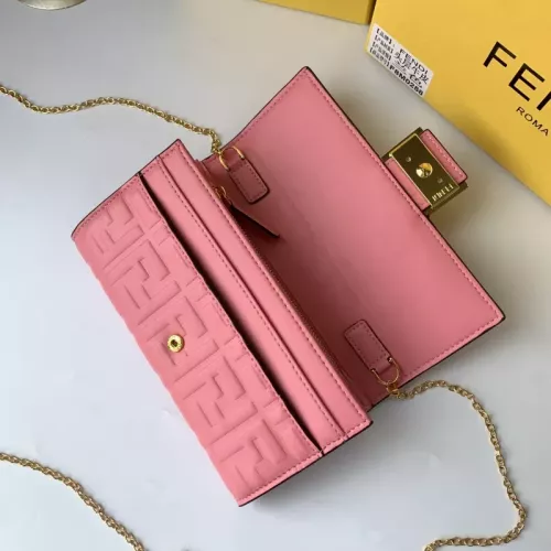 Replica Fendi AAA Quality Wallet For Women #1332648 $80.00 USD for Wholesale