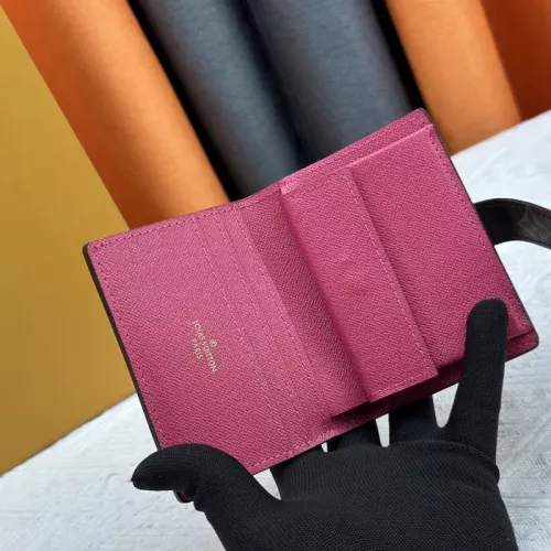 Replica Louis Vuitton LV Card Case In Rose Red #1332877 $45.00 USD for Wholesale