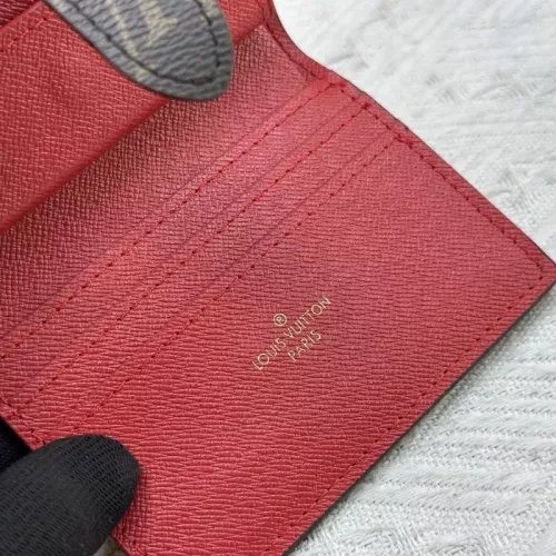 Replica Louis Vuitton LV Card Case In Red #1332878 $45.00 USD for Wholesale