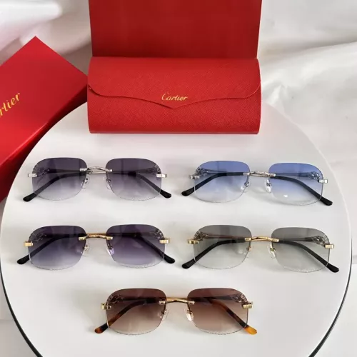 Replica Cartier AAA Quality Sunglassess #1333147 $64.00 USD for Wholesale