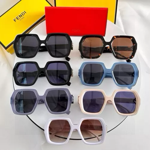 Replica Fendi AAA Quality Sunglasses #1333288 $60.00 USD for Wholesale