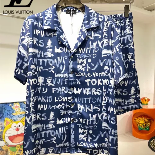 Cheap Louis Vuitton LV Tracksuits Short Sleeved For Men #1333398, $$76.00 USD On Louis Vuitton LV Tracksuits