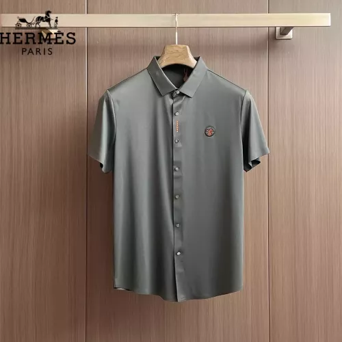 Cheap Hermes Shirts Short Sleeved For Men #1333417, $$52.00 USD On Hermes Shirts