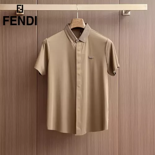Cheap Fendi Shirts Short Sleeved For Men #1333421, $$52.00 USD On Fendi Shirts