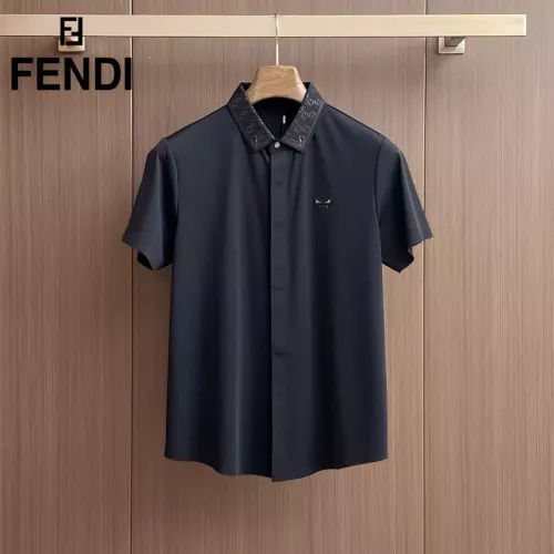 Cheap Fendi Shirts Short Sleeved For Men #1333423, $$52.00 USD On Fendi Shirts
