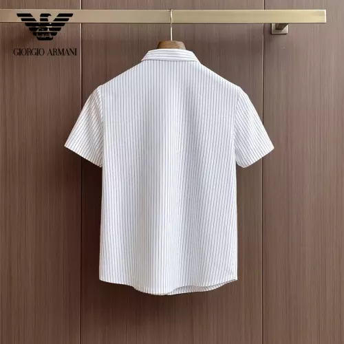 Replica Armani Shirts Short Sleeved For Men #1333424 $52.00 USD for Wholesale