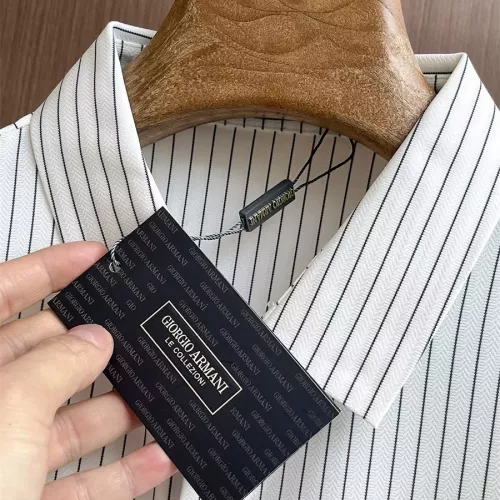 Replica Armani Shirts Short Sleeved For Men #1333424 $52.00 USD for Wholesale