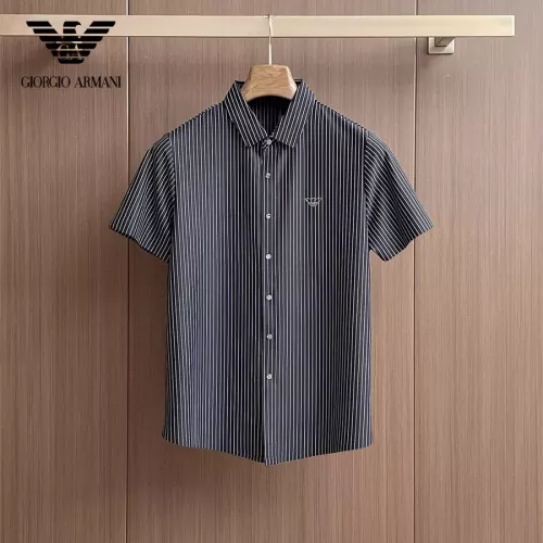 Cheap Armani Shirts Short Sleeved For Men #1333425, $$52.00 USD On Armani Shirts