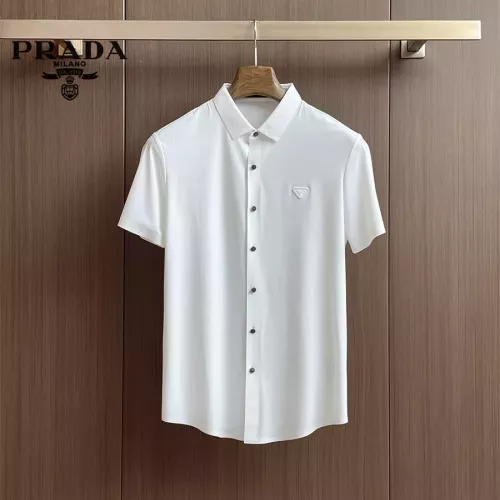 Cheap Prada Shirts Short Sleeved For Men #1333426, $$52.00 USD On Prada Shirts