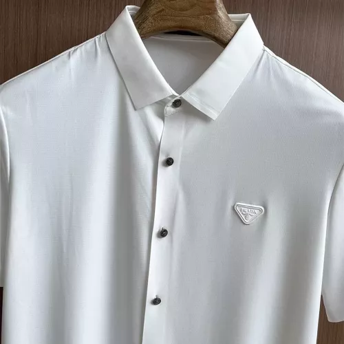Replica Prada Shirts Short Sleeved For Men #1333426 $52.00 USD for Wholesale