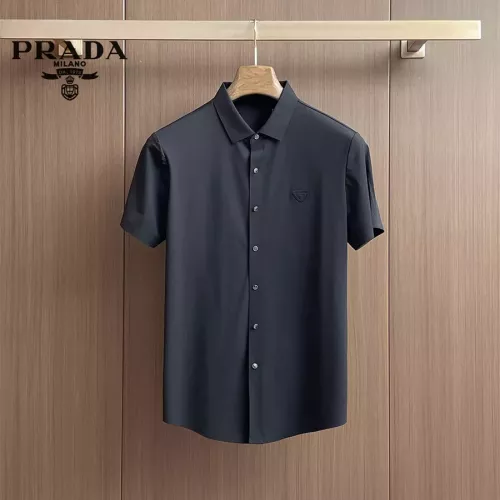 Cheap Prada Shirts Short Sleeved For Men #1333429, $$52.00 USD On Prada Shirts