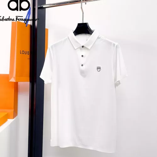 Cheap Salvatore Ferragamo T-Shirts Short Sleeved For Men #1333447, $$48.00 USD On Salvatore Ferragamo T-Shirts