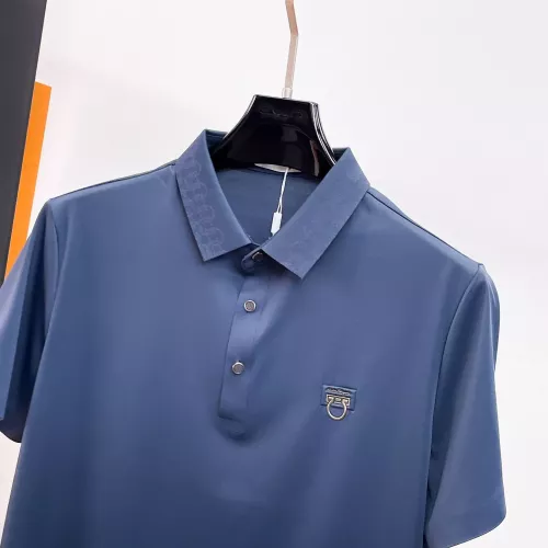 Replica Salvatore Ferragamo T-Shirts Short Sleeved For Men #1333450 $48.00 USD for Wholesale