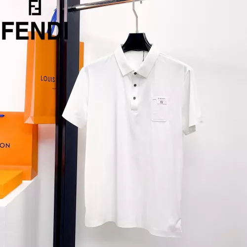 Cheap Fendi T-Shirts Short Sleeved For Men #1333459, $$48.00 USD On Fendi T-Shirts