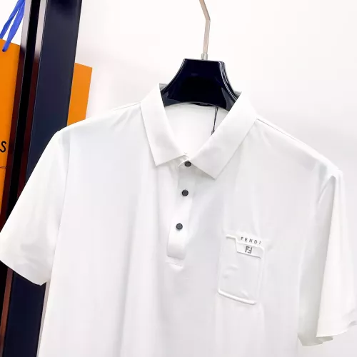 Replica Fendi T-Shirts Short Sleeved For Men #1333459 $48.00 USD for Wholesale