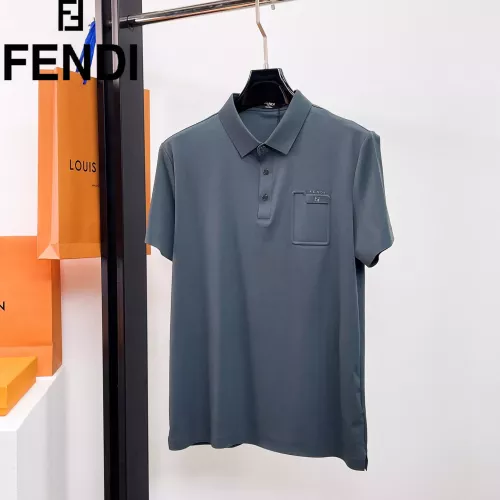 Cheap Fendi T-Shirts Short Sleeved For Men #1333460, $$48.00 USD On Fendi T-Shirts